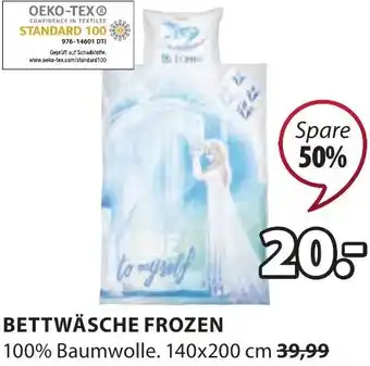 JYSK Bettwäsche Frozen 140x200 cm Angebot