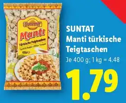 Lidl Suntat Manti türkische Teigtaschen Angebot