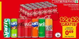 Interspar Coca-Cola Limonaden Angebot