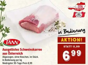 Interspar TANN Ausgelöstes Schweinskarree Angebot