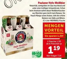 Interspar Paulaner Hefe-Weißbier Angebot