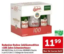 Interspar Budweiser Budvar Jubiläumsedition Angebot
