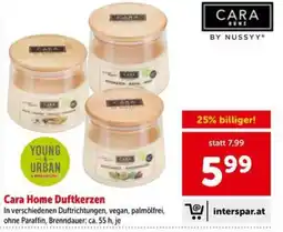 Interspar Cara Home Duftkerzen Angebot