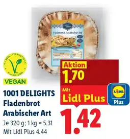 Lidl 1001 DELIGHTS Fladenbrot Arabischer Art Angebot