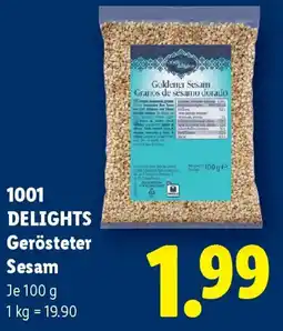 Lidl 1001 DELIGHTS Gerösteter Sesam Angebot