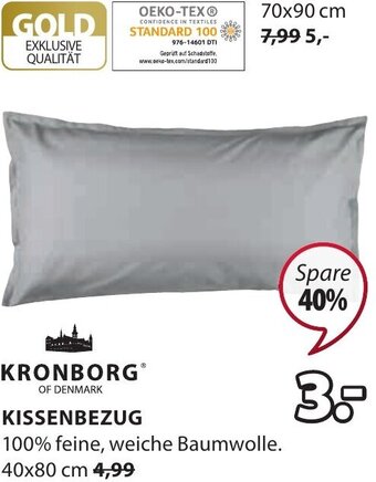 JYSK Kissenbezug 40x80 cm Angebot