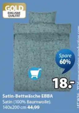 JYSK Satin-Bettwäsche EBBA Angebot