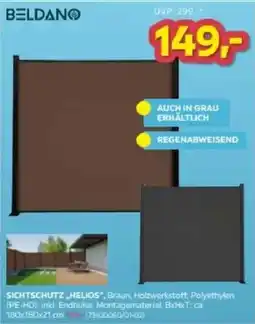 Möbelix Beldano Sichtschutz Helios Angebot