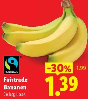 Lidl Fairtrade Bananen Angebot
