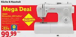 Lidl Singer Nähmaschine „2282 Tradition“ Angebot