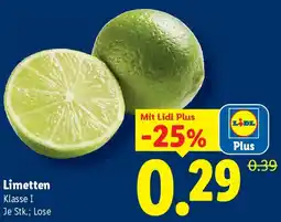 Lidl Limetten Angebot