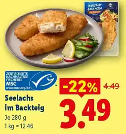 Lidl Seelachs im Backteig Angebot