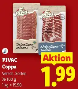 Lidl Pivac Coppa Angebot