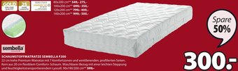 JYSK Schaumstoffmatratze Sembella F200 Angebot