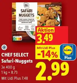 Lidl Chef Select Safari-Nuggets Angebot