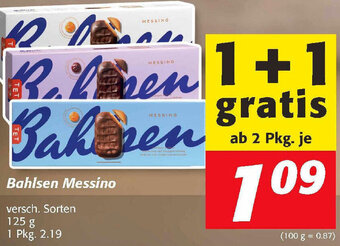 Nah&Frisch Bahlsen Messino 125g Angebot