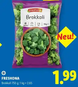 Lidl Freshona Brokkoli Angebot