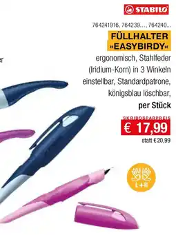 Skribo FÜLLHALTER »EASYBIRDY« Angebot