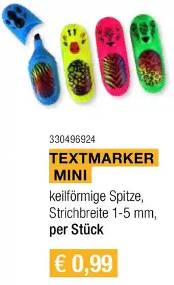 Skribo Textmarker Mini Angebot