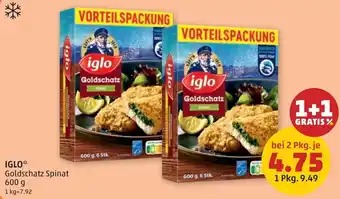 IGLO Goldschatz Spinat