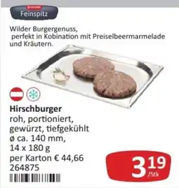 Kastner Feinspitz Hirschburger Angebot