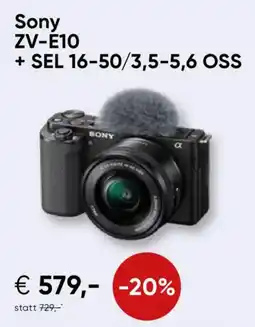 Hartlauer Sony ZV-E10 + SEL 16-50/3,5-5,6 OSS Angebot