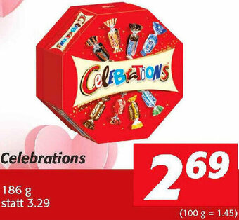 Nah&Frisch Celebrations 186g Angebot