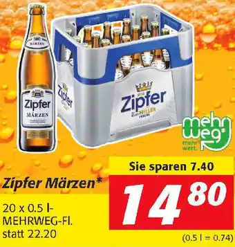 Nah&Frisch Zipfer Märzen Angebot