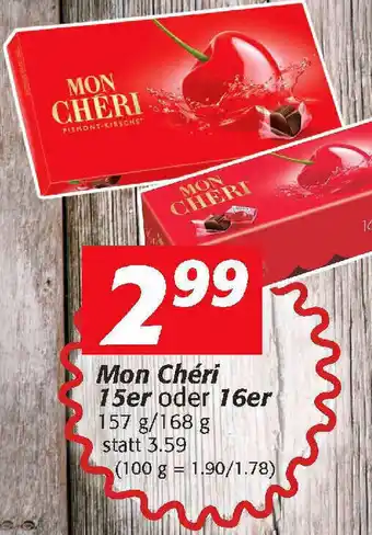 Nah&Frisch Mon Chéri 15er Oder 16er Angebot