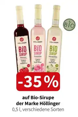 Eurogast Grissemann Bio-Sirupe Höllinger Angebot