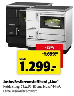 Eurogast Grissemann Justus Festbrennstoffherd „Linz“ Angebot