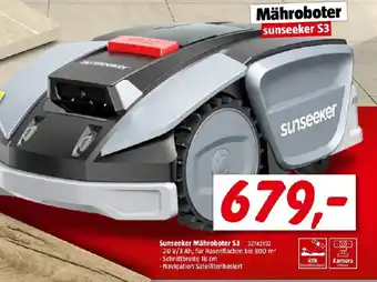 Sunseeker Mähroboter S3