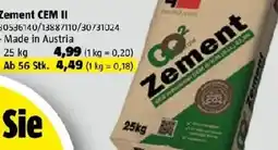 Bauhaus Zement CEM II Angebot
