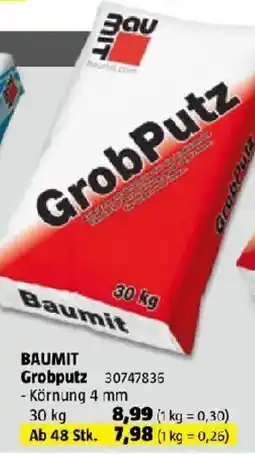Bauhaus Baumit Grobputz Angebot
