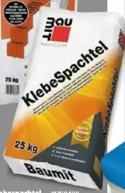 Bauhaus BAUMIT Klebespachtel Angebot