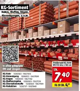 Bauhaus KG-Sortiment Angebot