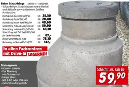 Bauhaus Beton Schachtringe Angebot