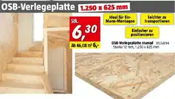 Bauhaus OSB-Verlegeplatte stumpf Angebot