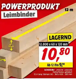 Bauhaus Leimbinder Angebot