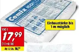 Bauhaus CEMIX Ausgleichsschüttung ISOFLOOR Angebot