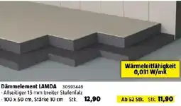 Bauhaus Dämmelement LAMDA Angebot
