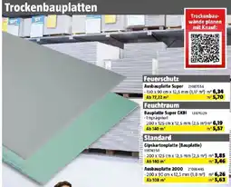 Bauhaus Trockenbauplatten Angebot