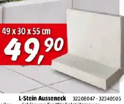 Bauhaus L-Stein Ausseneck Angebot