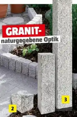 Bauhaus Granit-Palisaden Angebot
