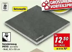 Bauhaus Feinsteinzeug PATIO Angebot