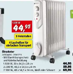 Bauhaus Ölradiator Angebot
