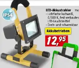 Bauhaus LED-Akkustrahler Angebot