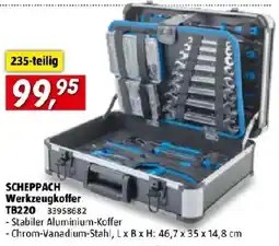Bauhaus Scheppach Werkzeugkoffer TB220 Angebot