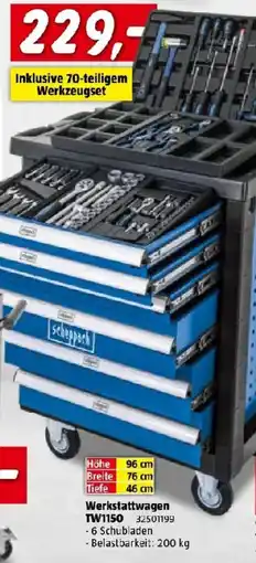 Bauhaus Schroppack Werkstattwagen TW1150 Angebot