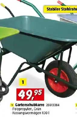Bauhaus Gartenschubkarre Angebot